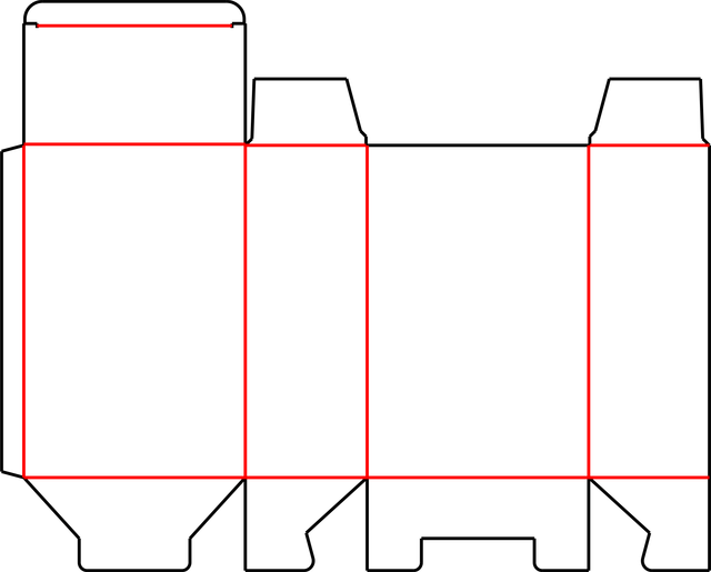 Snap Lock (Style A) dieline