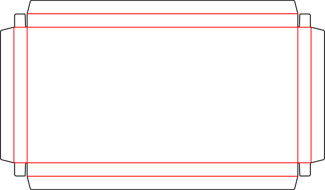 Tray (Style C) dieline