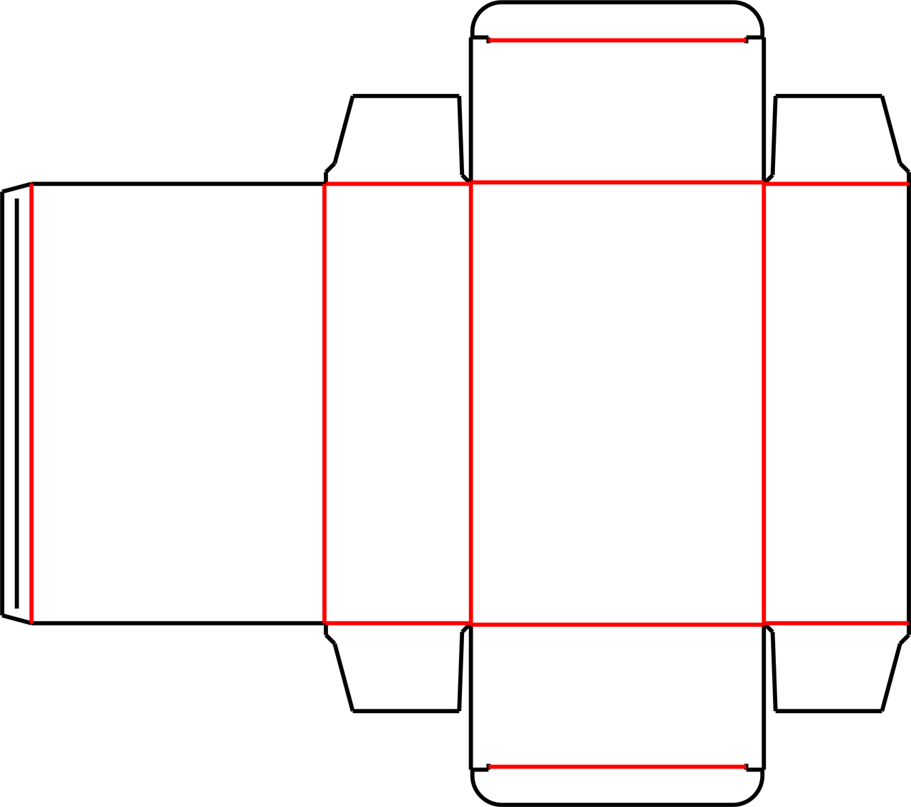 Straight Tuck (Panel 3)