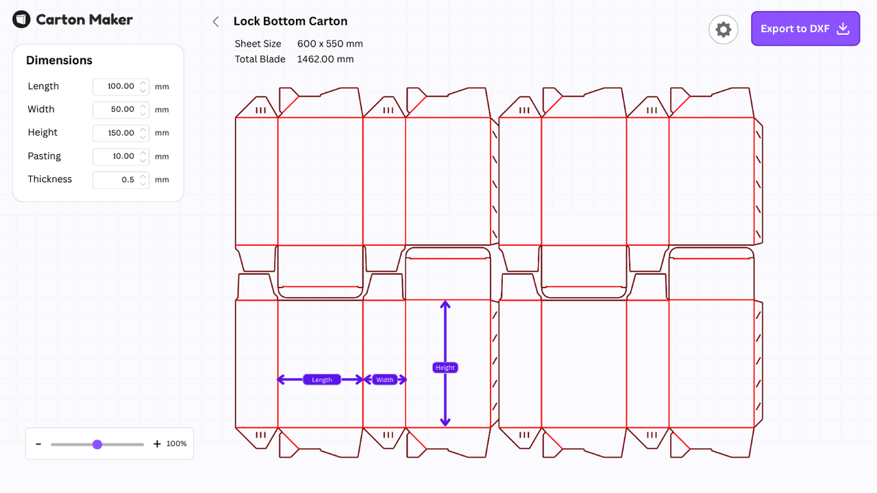 Carton Maker Screenshot